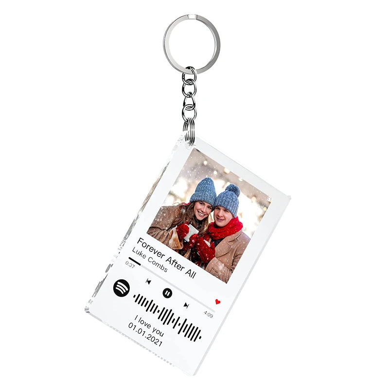 Forever Spotify Keychain