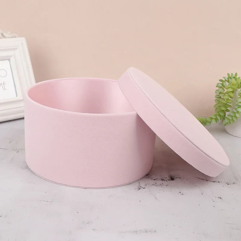 Velvet Round Gift Box
