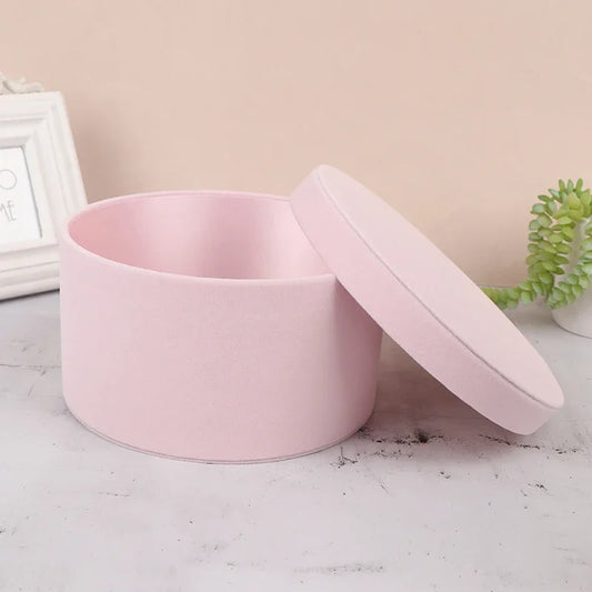 Velvet Round Gift Box